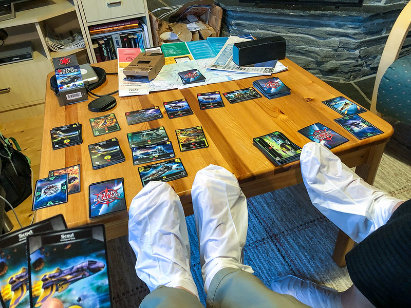 Star Realms and feet care
