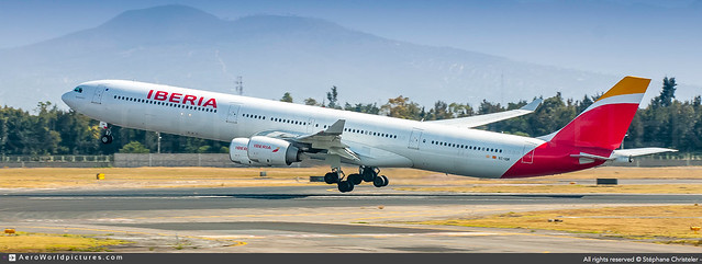 MEX | #Iberia #IB #Airbus #A340-600 #EC-IQR #SalvadorDalí | #AWP-CHR #2016