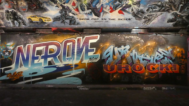 Nerone, Urocki graffiti, Leake Street