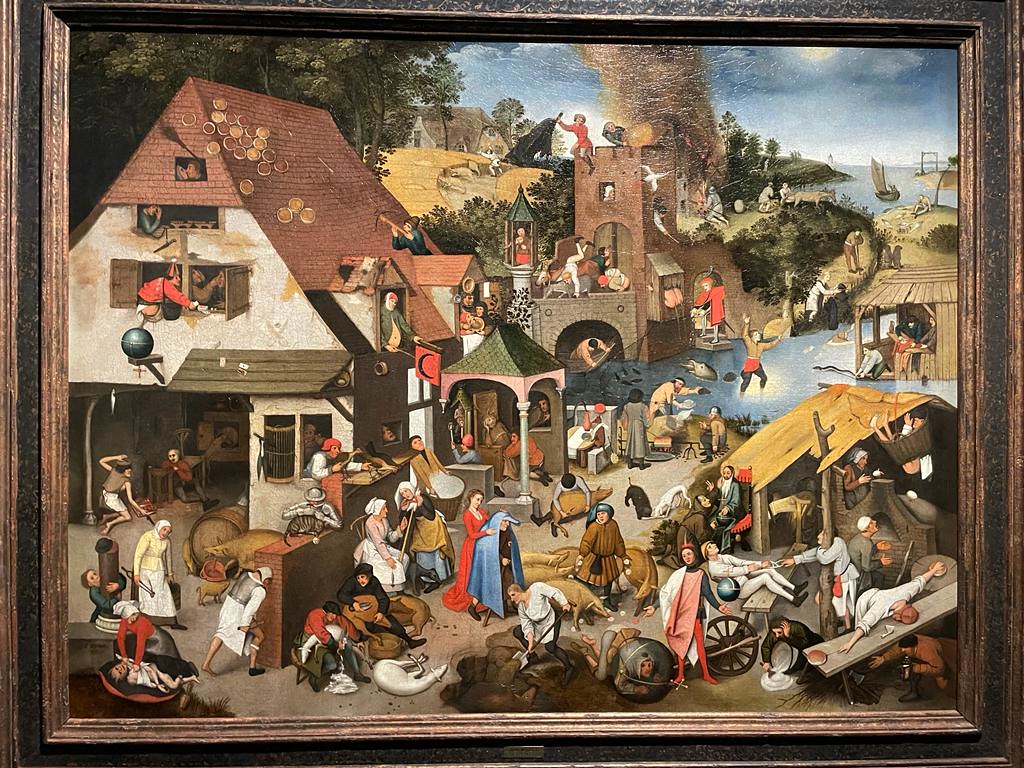Proverbios flamencos, Pieter Brueghel el Joven Snijders&Rockox Huis