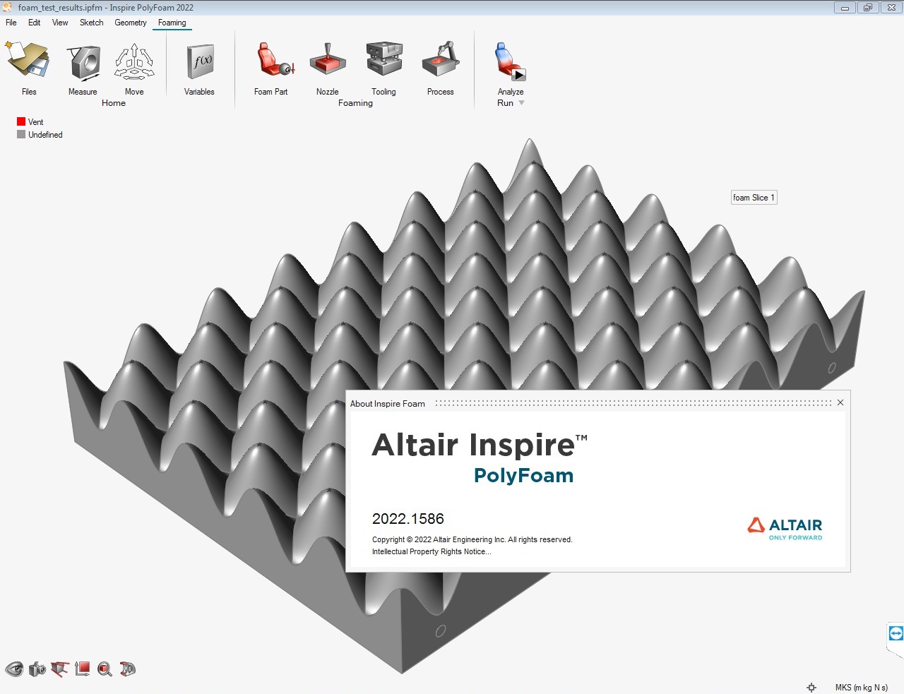 Working with Altair Inspire PolyFoam 2022.0 full