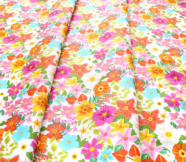 Timeless Treasures Forever Summer OLIVIA-CD1327 Tropical Florals