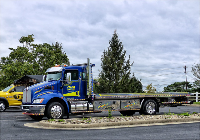 J&M Towing's Kenworth Rollback Tow Truck