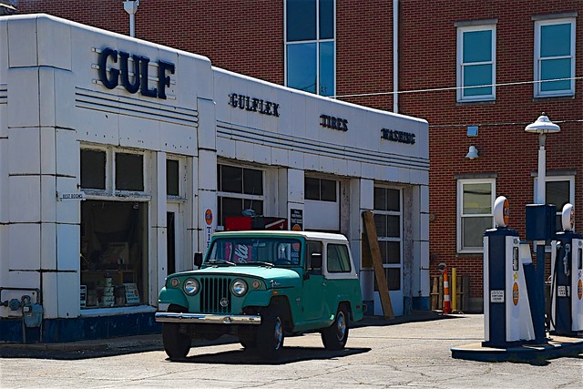 Willy's Jeepster at Aurora, Indiana