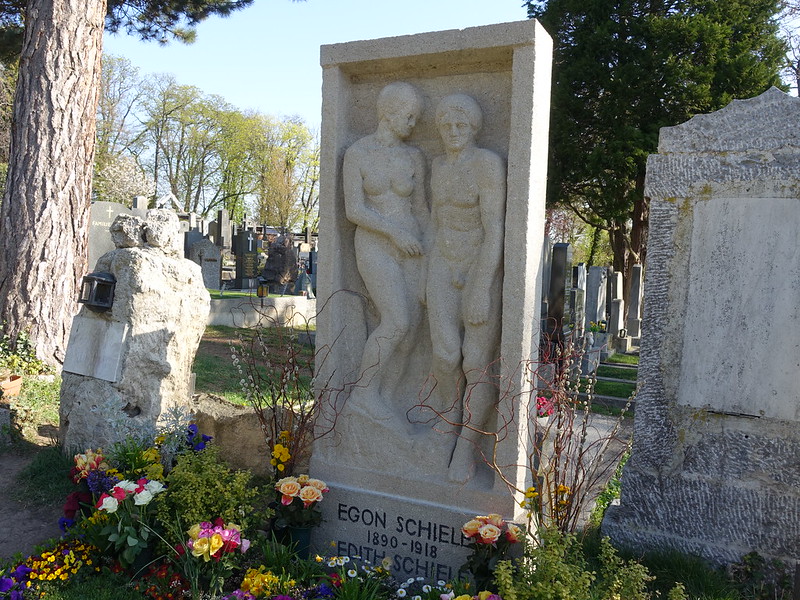 Friedhof Ober St Veit - Schiele Grab