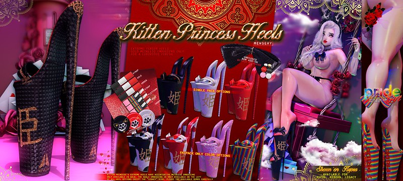 #Mewsery Kitten Princess Extreme Heels@The Inithium Event { April 13 - April 30}