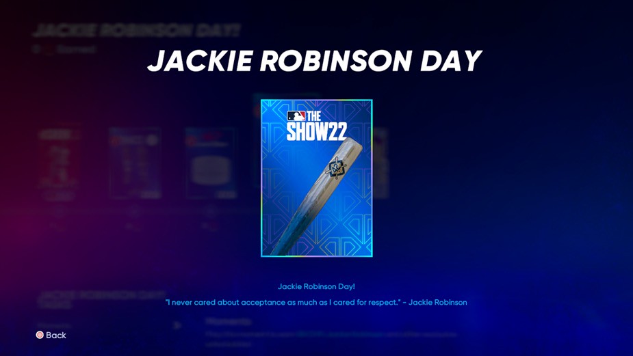 MLB The Show 22 Jackie Robinson Day Celebration 13