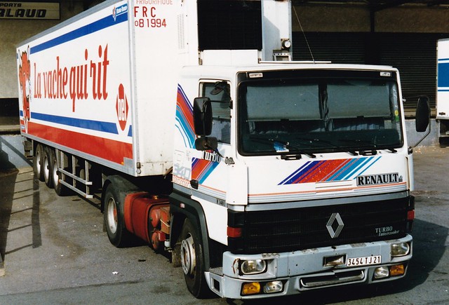 Renault R340-19T Fromagerie BEL Rungis (94 Val de Marne) 13-03-93a