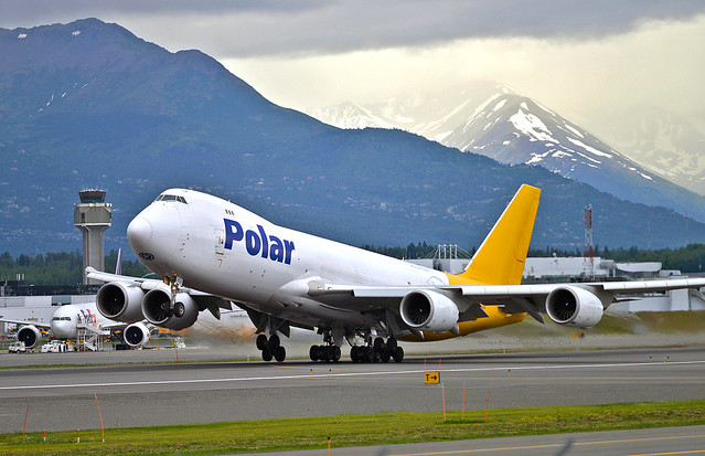 Polar / DHL 747-8F @ Anchorage