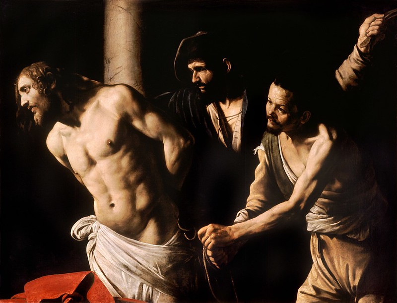 Caravaggio (1571-1610) - Christ at the Column (c.1607)