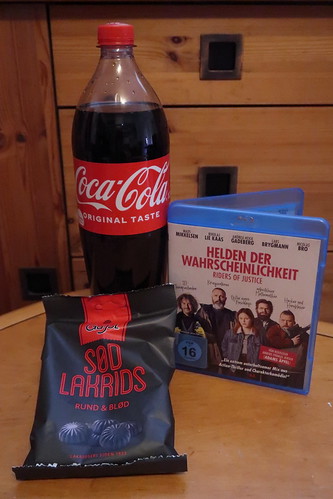 Ga-Jol Salt LakridsGa-Jol Sød Lakrids Rund und Coca-Cola zum dänischen Film "Helden der Wahrscheinlichkeit"