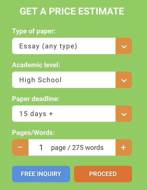 If you need to estimate the approximate cost of your assignment on Bookwormlab.com, you can use the online calculator.
