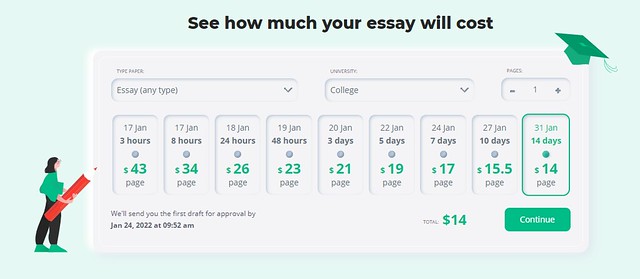 If you need to estimate the approximate cost of your assignment on Handmadewriting.com, you can use the online calculator.