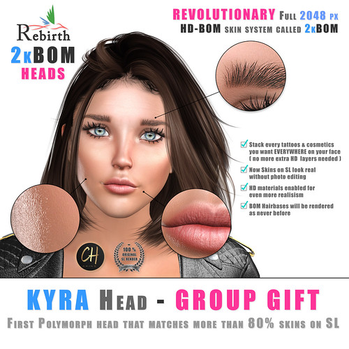REBIRTH Head Kyra - GROUP GIFT