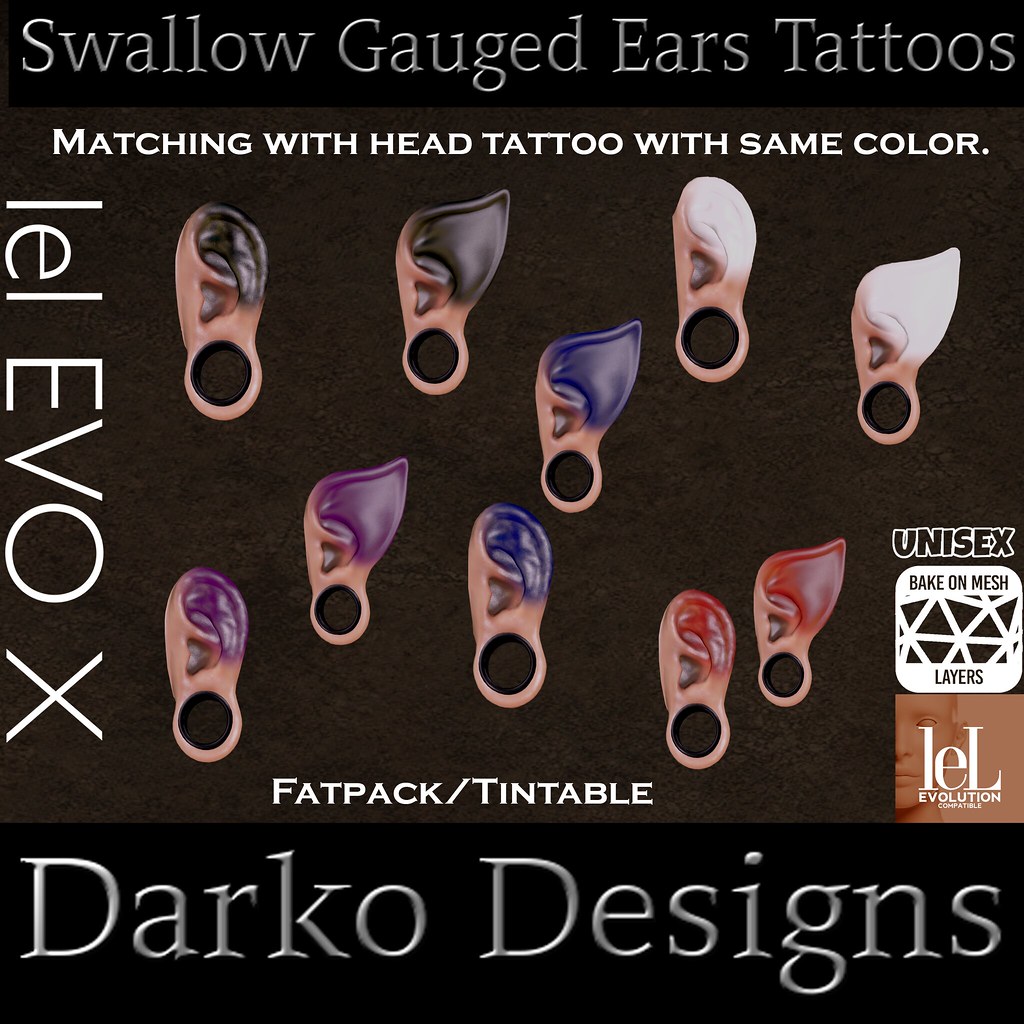 Fatpack / Tintable Ear Cover Faded – Darko Designs