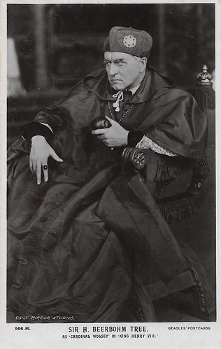 Herbert Beerbohm Tree as Cardinal Wolsey in Henry VIII