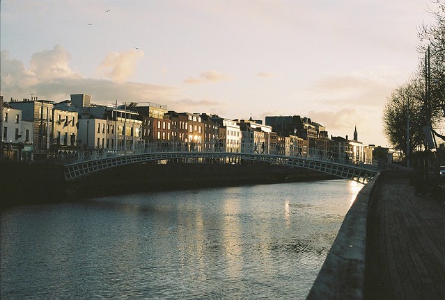Golden hour in Dublin