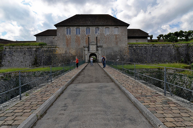 Besançon (Doubs) - Citadelle - Le Front royal - Entrée (explore 17-04-22)