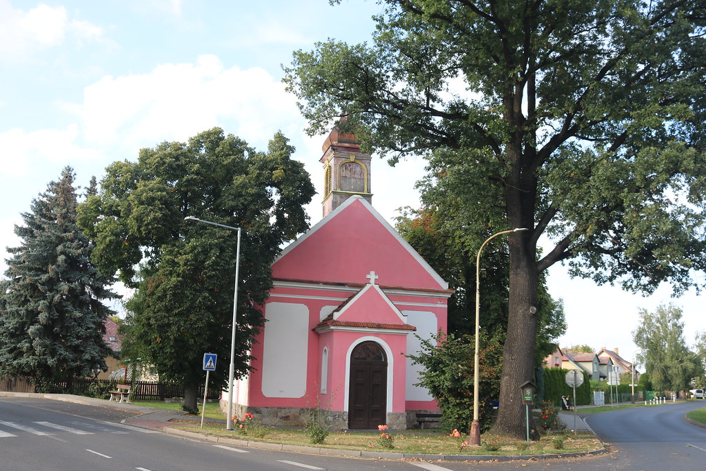 evangelický kostel v Račeticích