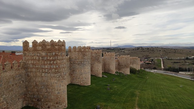 Walking the City Walls - Avila, Spain
