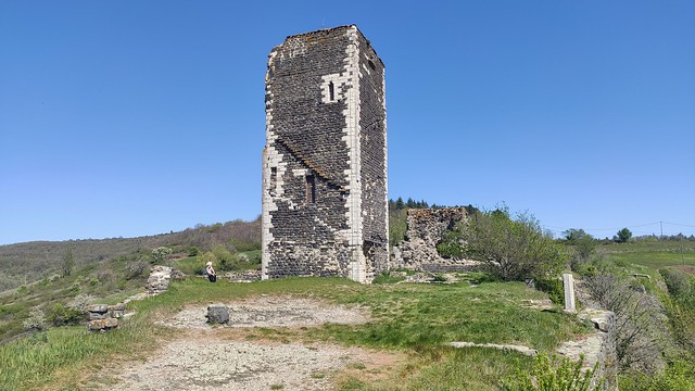 Mirabel - Ancien château de la Roche