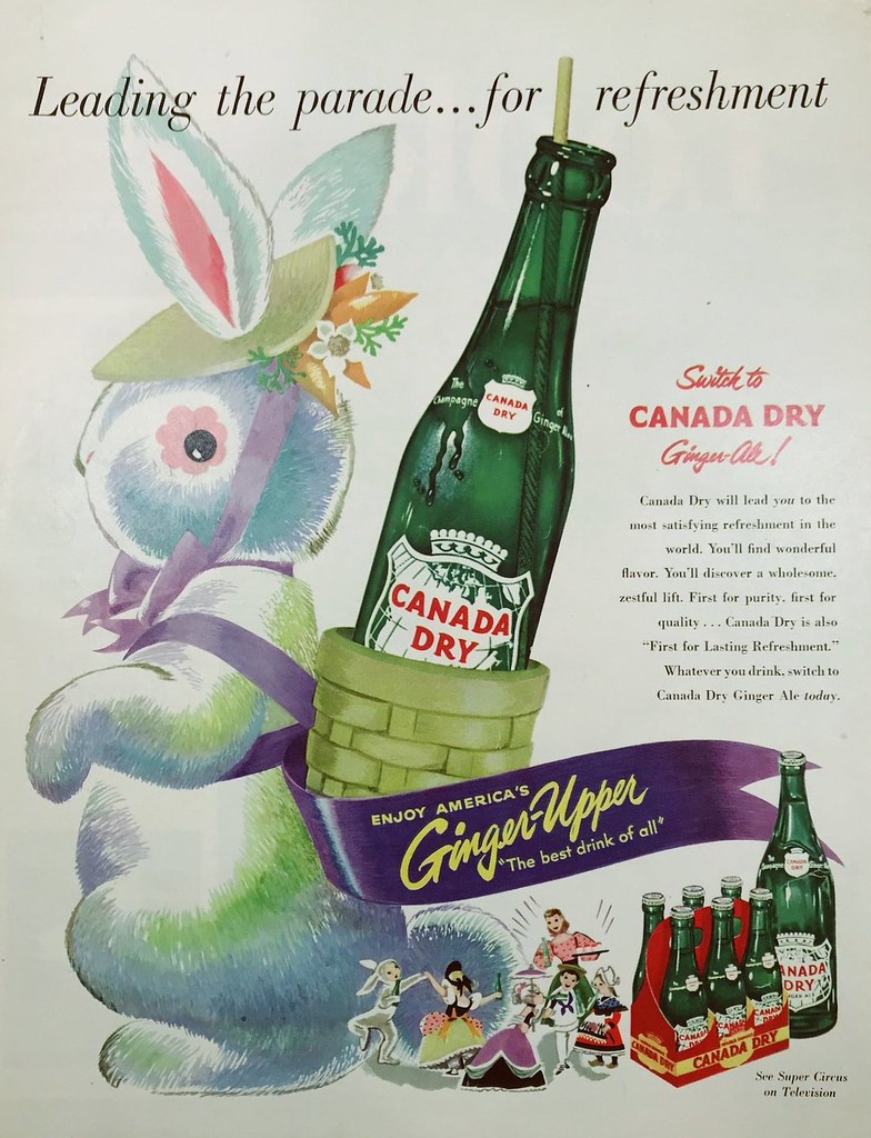 Canada Dry 1952 Easter