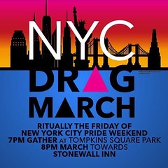 I created some artwork for you to download. Then Post, Share and Act-Up! #nycdragmarch @new_alternatives_nyc https://www.facebook.com/groups/DragMarchMadness