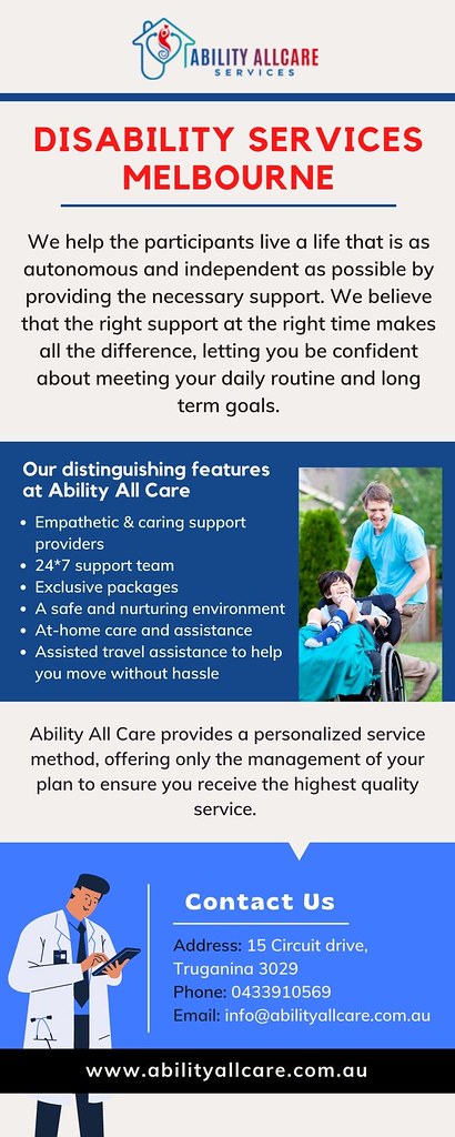 Disability Services Melbourne | At Ability All Care, we prov… | Flickr