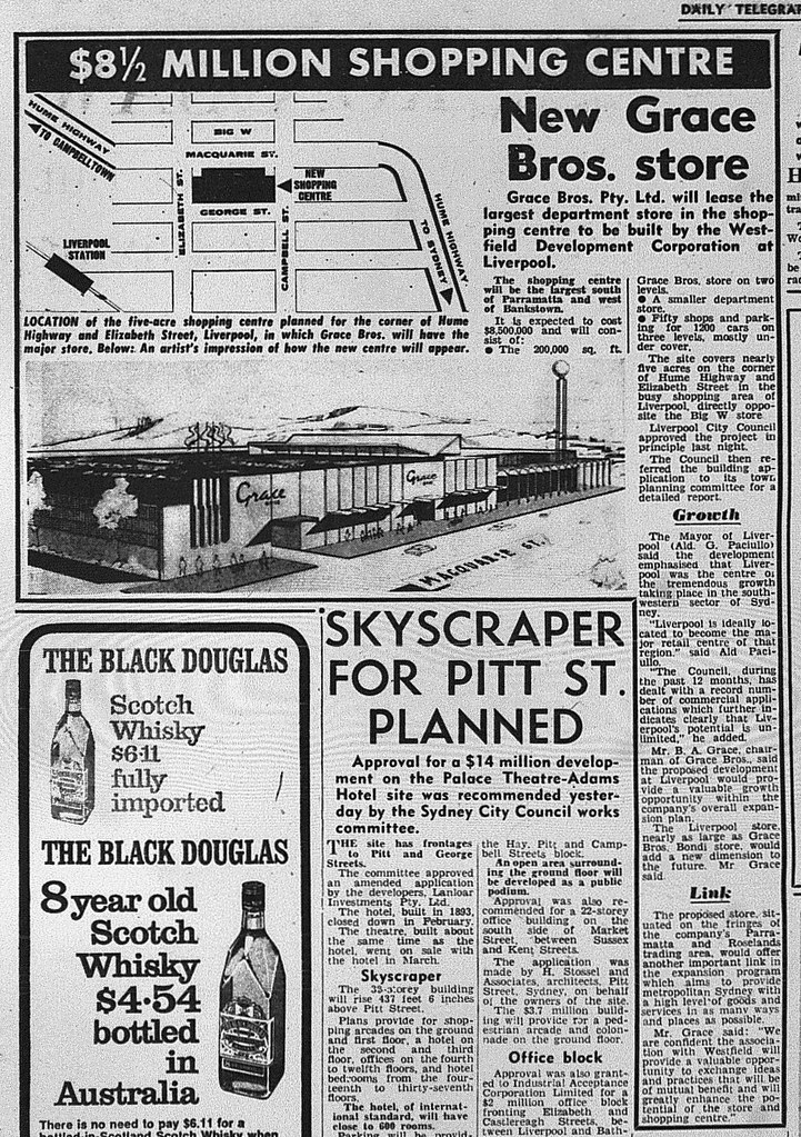 Westfield Liverpool daily telegraph december 9 1969 page unknown