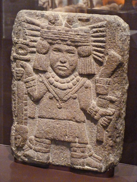 Relieve de piedra volcánica con Diosa Azteca. Brooklyn Museum, New York 🇺🇸