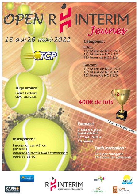 TCP Open JEUNES 2022