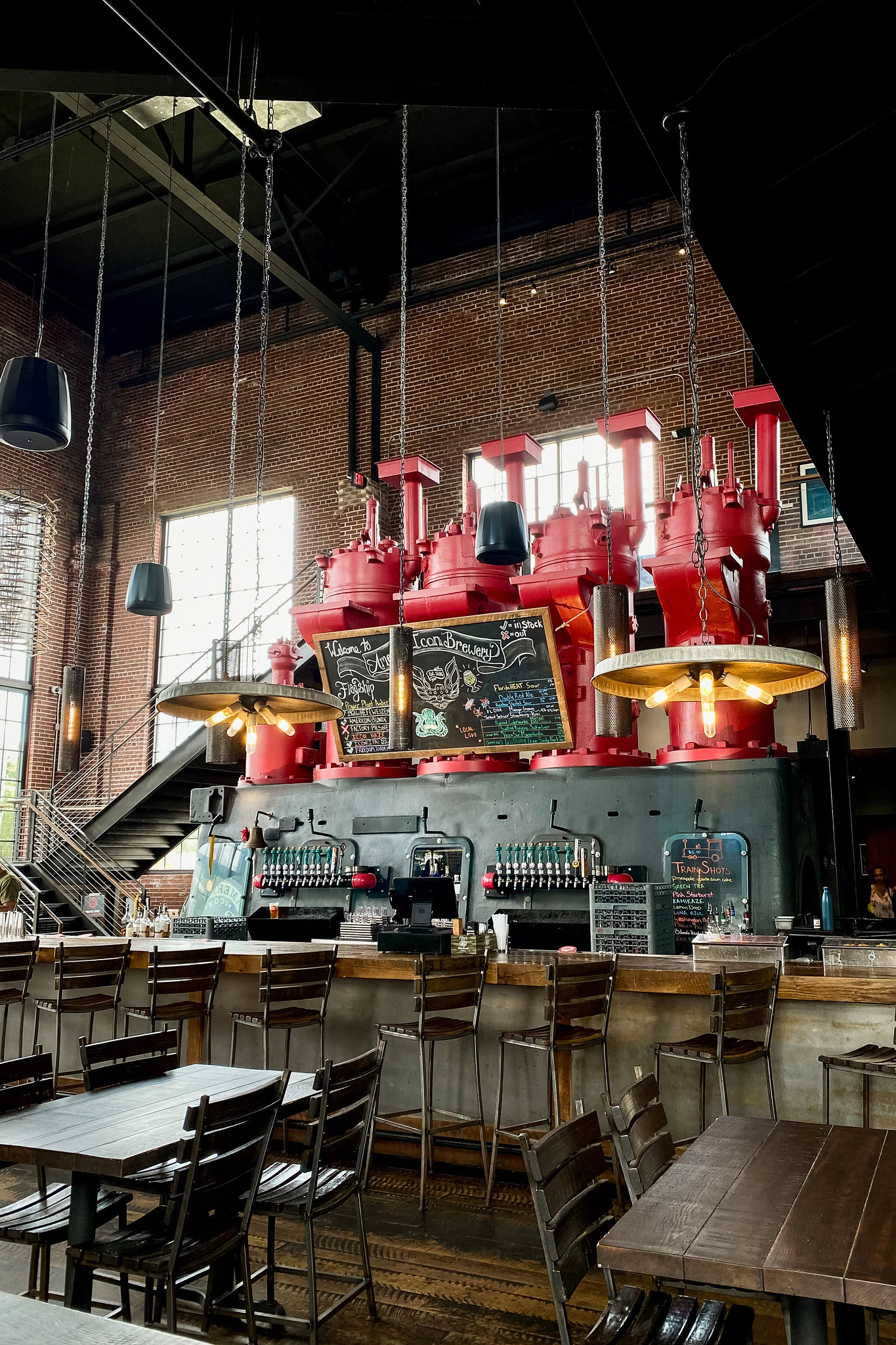 interior of American Icon Brewery 