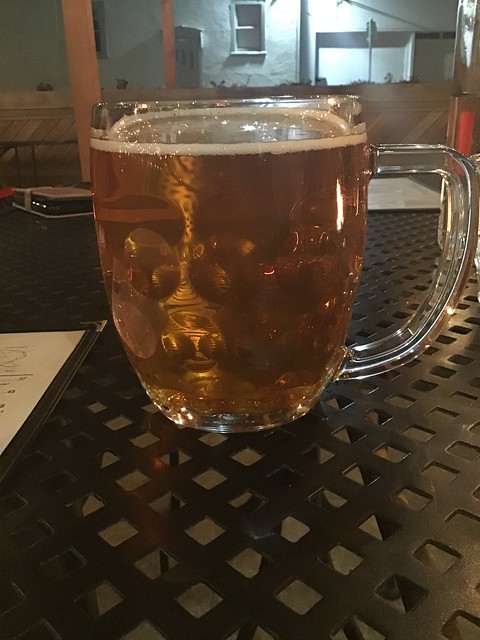 Rosenstadt's Fest beer, in mug on table
