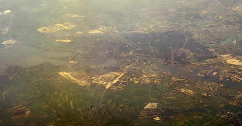 holland - Amsterdam, seen from the north from air 1960s hi-res | by johnmightycat1