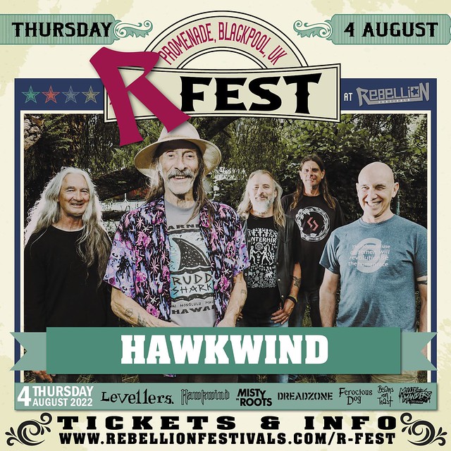 Hawkwind Replace The Wildhearts at R-Fest 2022