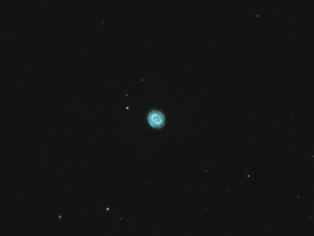 Ágoston Zsolt - NGC 7662 Kék hógolyó-köd - 200/800 Newton, HEQ-5, ASI 294MM PRO, 900x1 s