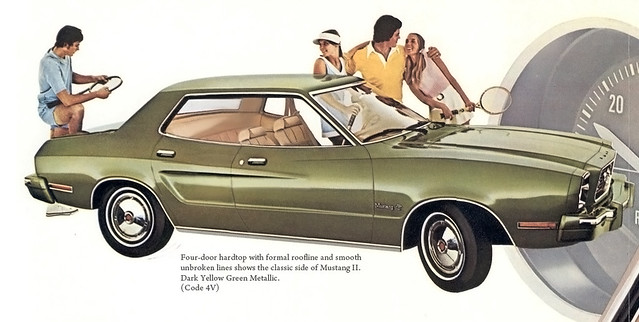 1974 Ford Mustang II - four door