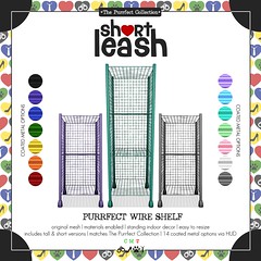 .:Short Leash:. Purrfect Wire Shelf