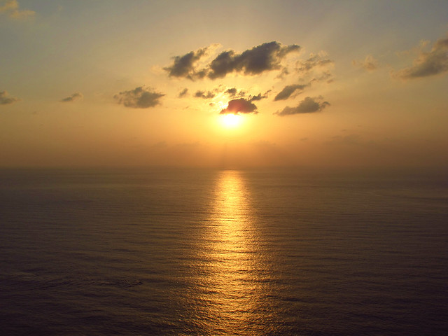 Sunset on Chichi-jima