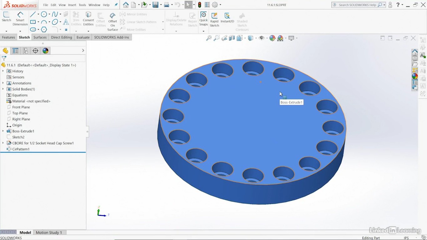 SOLIDWORKS 2022 Essential Training learning