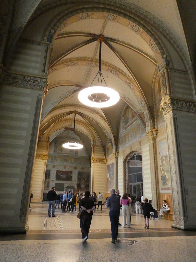 Domed hallways in the Rijksmuseum, Amsterdam