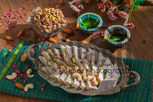 Premium Photo | Indian traditional sweet food kaju katli