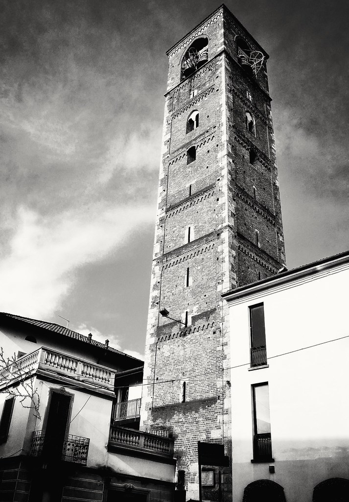 Barbarossa tower XII century - Seregno Lombardy Italy