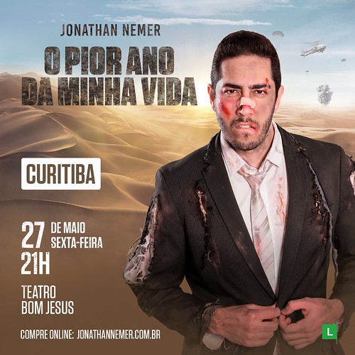 STAND UP COM JONATHAN NEMER - Curitiba