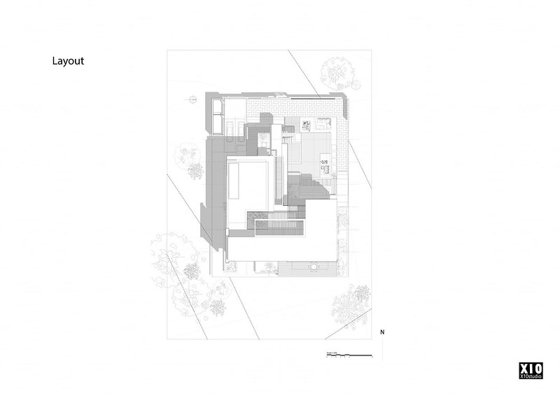 Asad Salem Villa - Roof plan