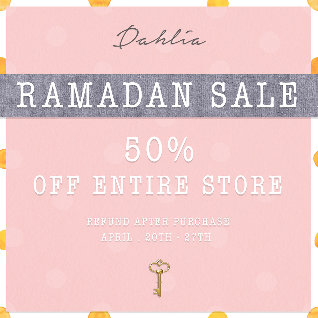 Dahlia – Ramadan Sale 50% off Entire Store
