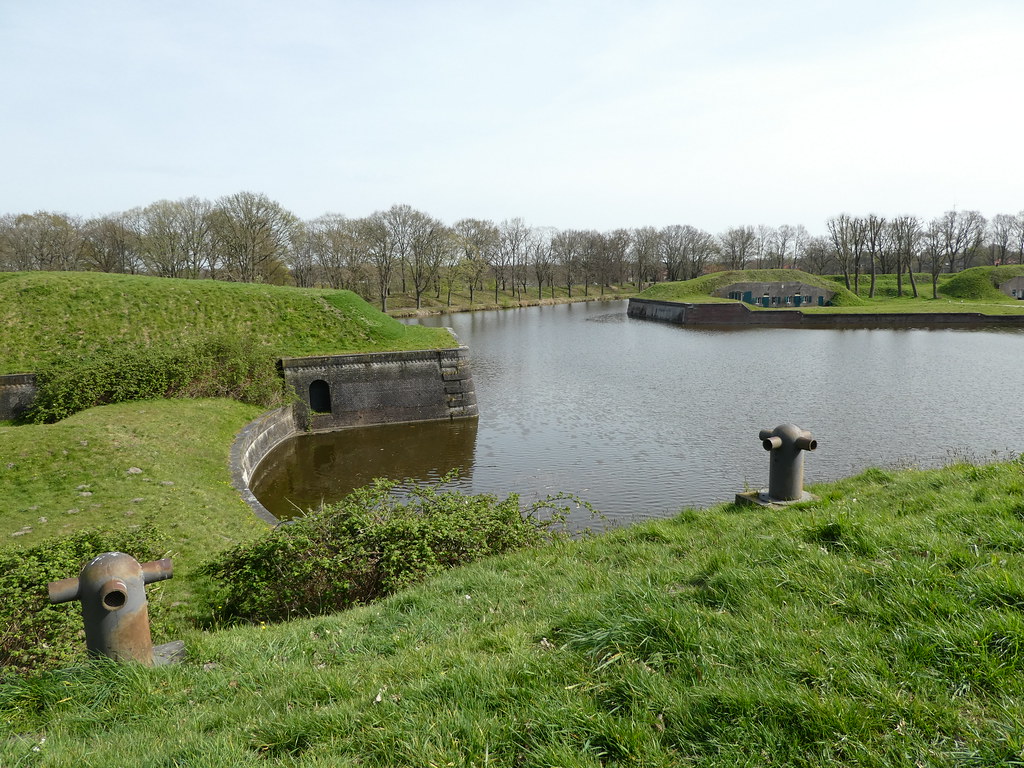 The star shaped fortress of Naarden