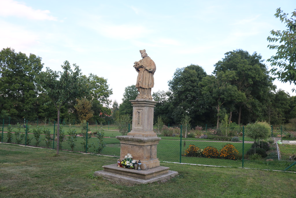 socha sv. Jana Nepomuckého v Libědicích