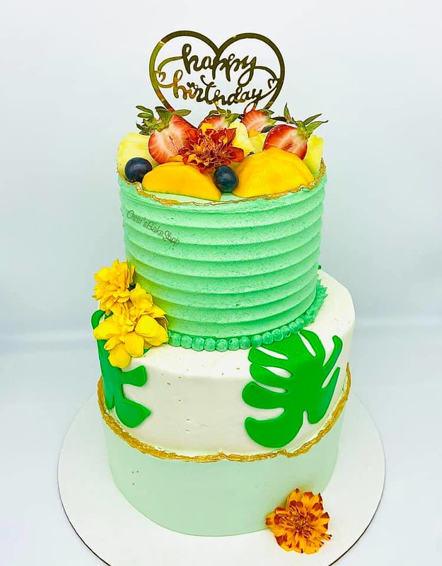 Tulum Theme Cake by Ossi’s Bake Shop