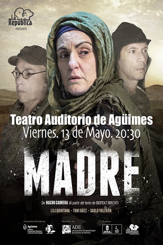 Cartel promocional del nuevo espectáculo de Teatro La República en Agüimes